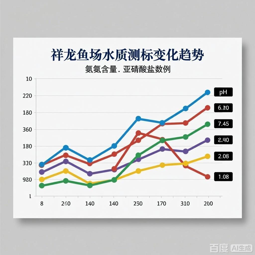 請?zhí)峁┫辇堲~場水質(zhì)檢測數(shù)據(jù)的示例，祥龍魚場水質(zhì)檢測數(shù)據(jù)