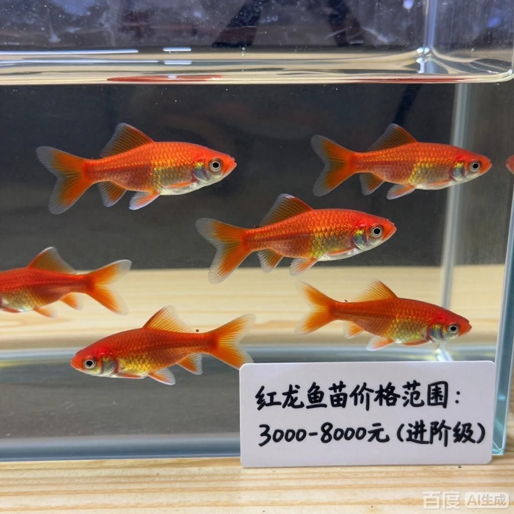 紅龍魚苗的價格范圍，紅龍魚苗價格在每條100元至500元人民幣之間