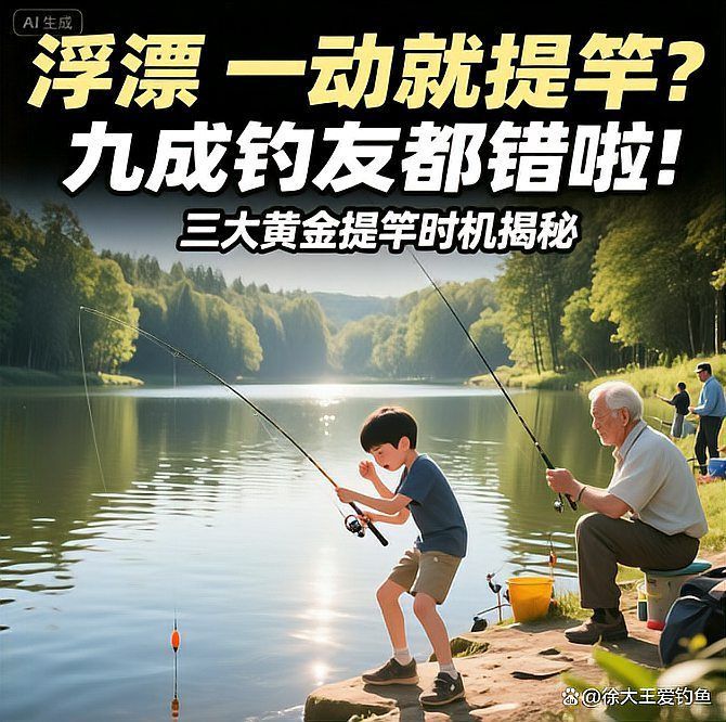 魚(yú)沉尾時(shí)最佳提竿時(shí)機(jī)是什么時(shí)候，不同魚(yú)種沉漂信號(hào)與提竿時(shí)機(jī)對(duì)照表