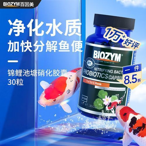 有哪些品牌錦鯉魚缸益生菌推薦？，錦鯉魚缸專用益生菌品牌biozym主打“錦鯉活力配方”