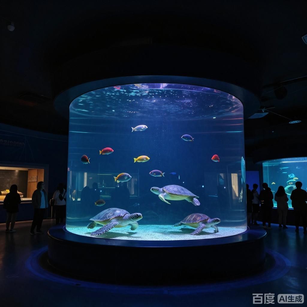 水族館中最大的魚缸有多大，世界上最大的水族館之一——