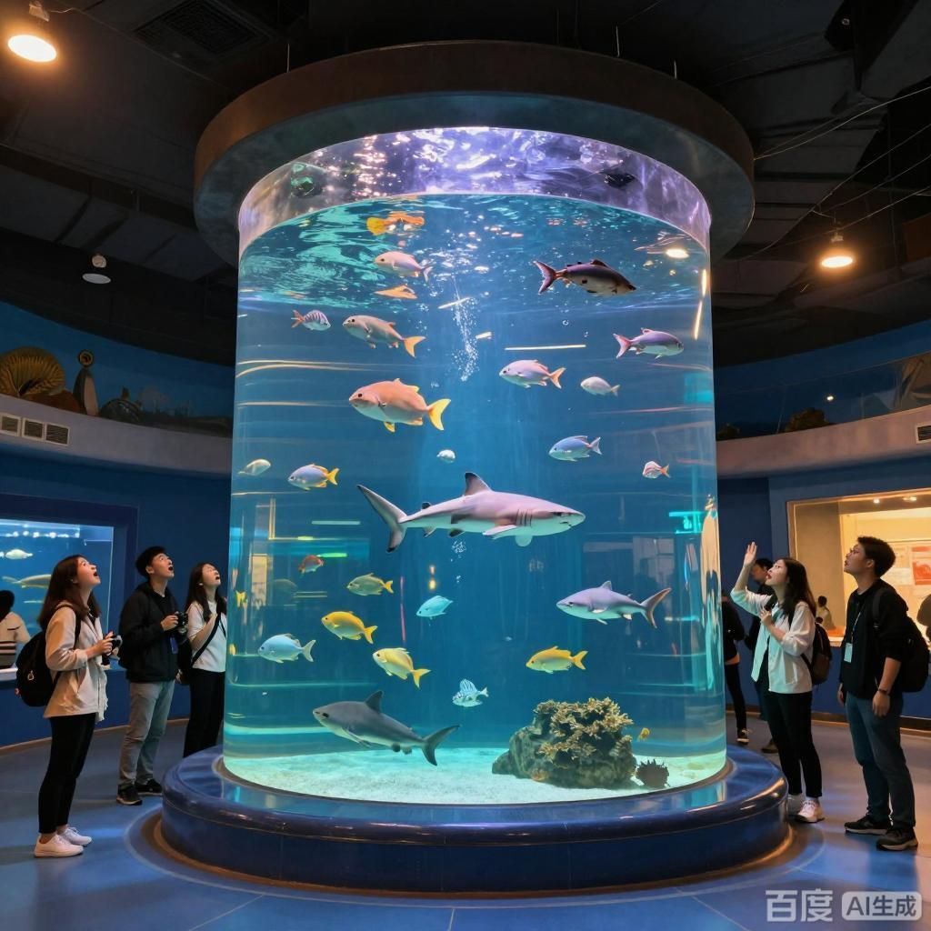 水族館中最大的魚缸有多大，世界上最大的水族館之一——