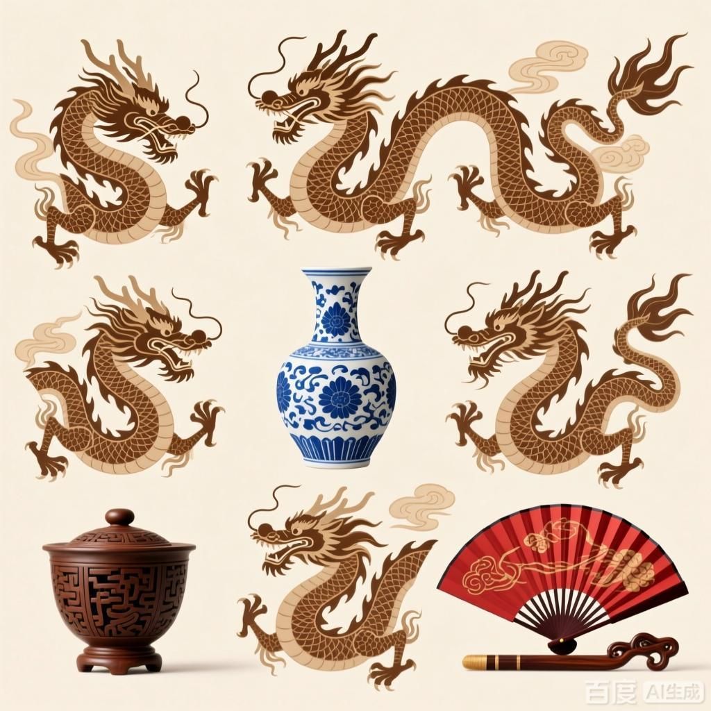 如何結合這十大吉祥龍設計圖案，十大吉祥龍設計圖案