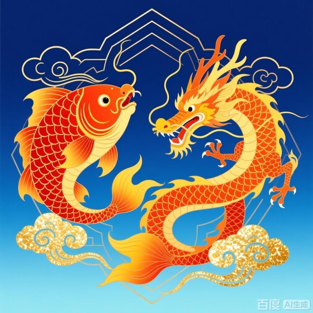 如何定制一幅鰲魚龍魚祥云圖？，一幅鰲魚龍魚祥云圖定制鰲魚龍魚祥云圖的寓意 如何定制一幅鰲魚龍魚祥云圖？，一幅鰲魚龍魚祥云圖定制鰲魚龍魚祥云圖的寓意 龍魚百科 第3張