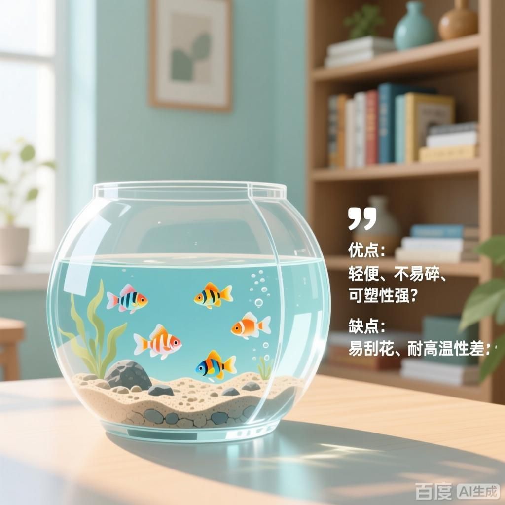 詳解四種魚缸材質的優缺點，四種常見魚缸材質的優缺點