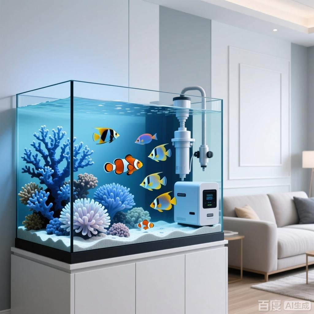 哪種類型的魚缸最適合養(yǎng)魚，四張插畫分別展示不同類型的魚缸