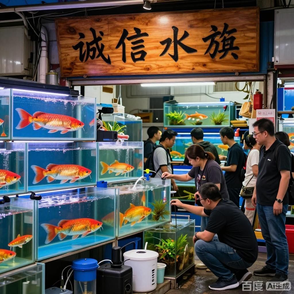 龍魚批發市場有哪些知名商家？，魚批發市場是亞洲地區知名水族貿易中心匯聚了眾多知名商家