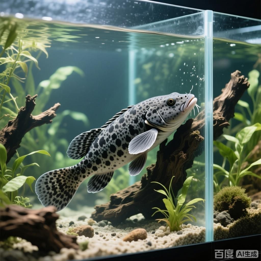 能詳細介紹一下這些耐餓魚類嗎，四張插畫分別呈現不同耐餓魚類的形態與生存場景