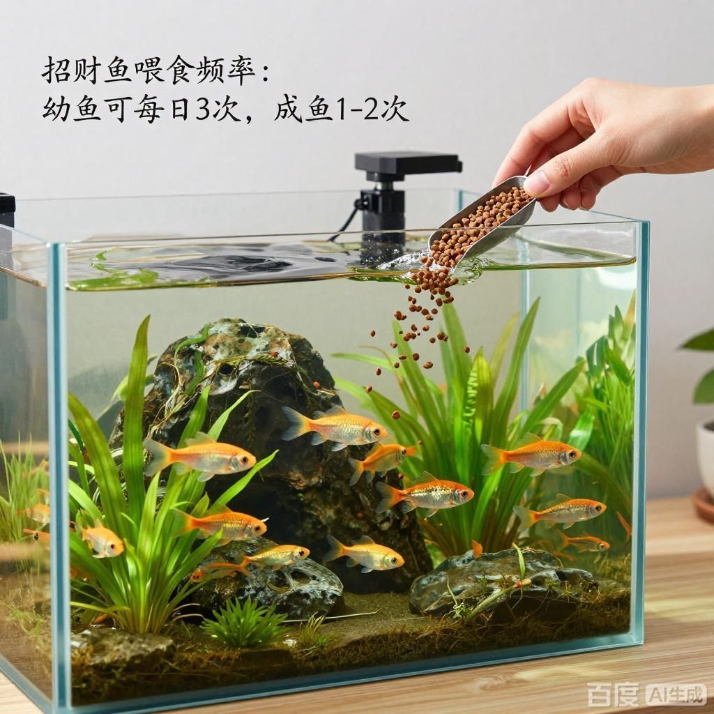 招財魚多久喂一次，如何判斷招財魚的喂食頻率