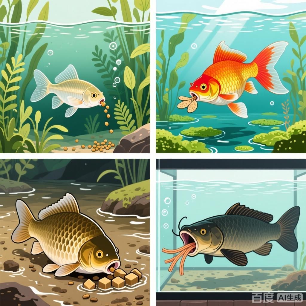 不同魚種對飼料有何需求，高清的龍魚缸壁紙