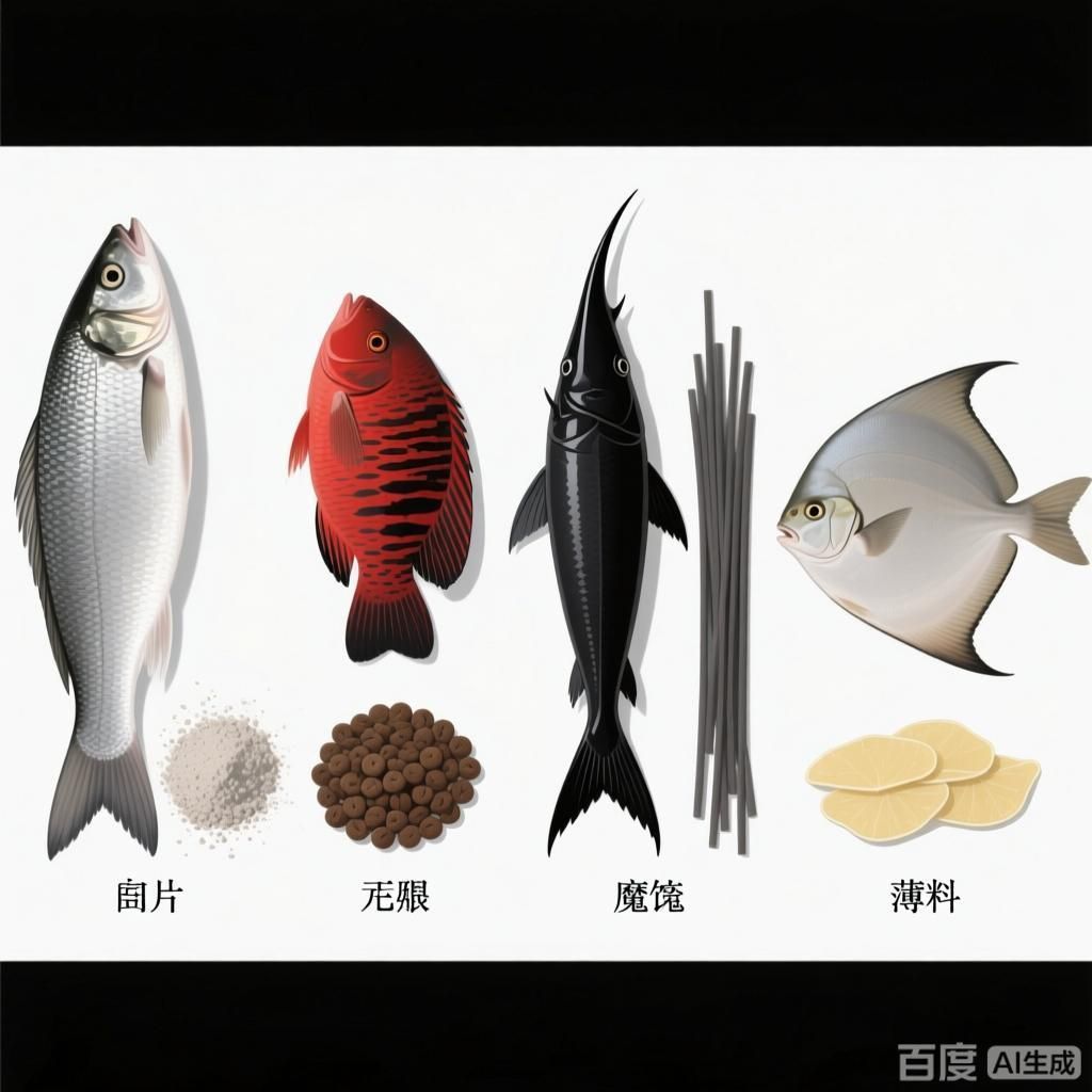 不同魚種對飼料有何需求，高清的龍魚缸壁紙