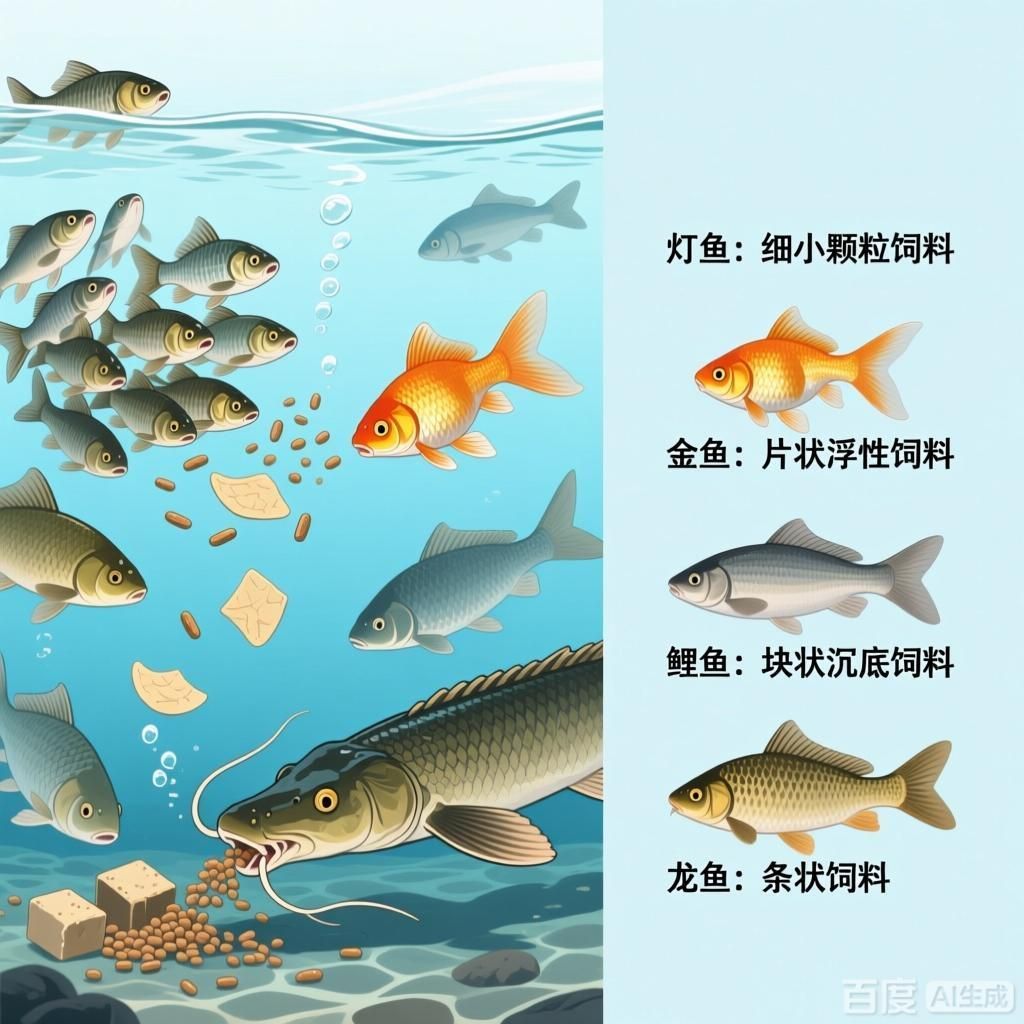 不同魚種對飼料有何需求，高清的龍魚缸壁紙