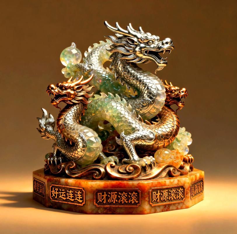 龍形擺件如何選擇與搭配，龍形擺件的選擇與搭配