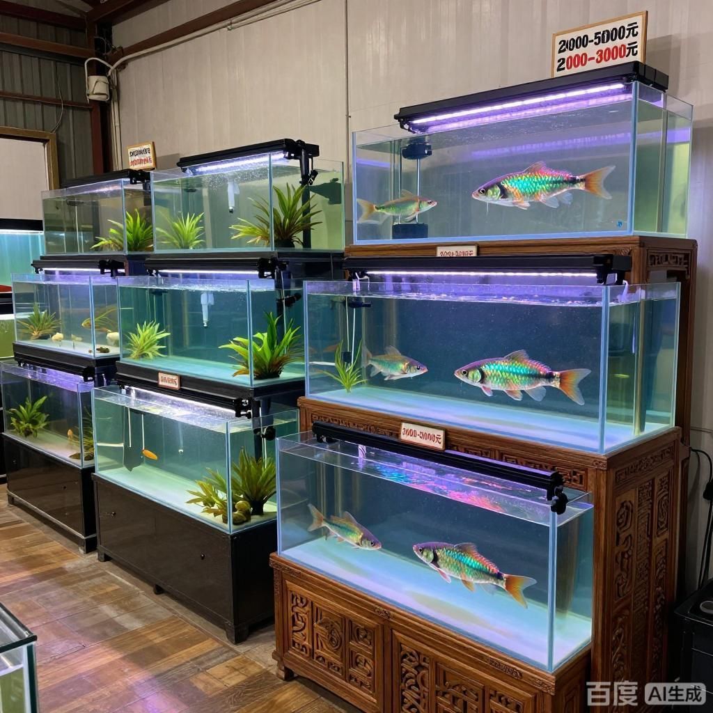 該魚場(chǎng)的龍魚缸價(jià)格范圍是多少？，彩鰈和森森哪個(gè)更適合新手彩鰈和森森