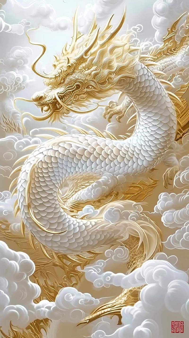 推薦一些簡約風格的聚財金龍圖片，尋找簡約風格的聚財金龍圖片
