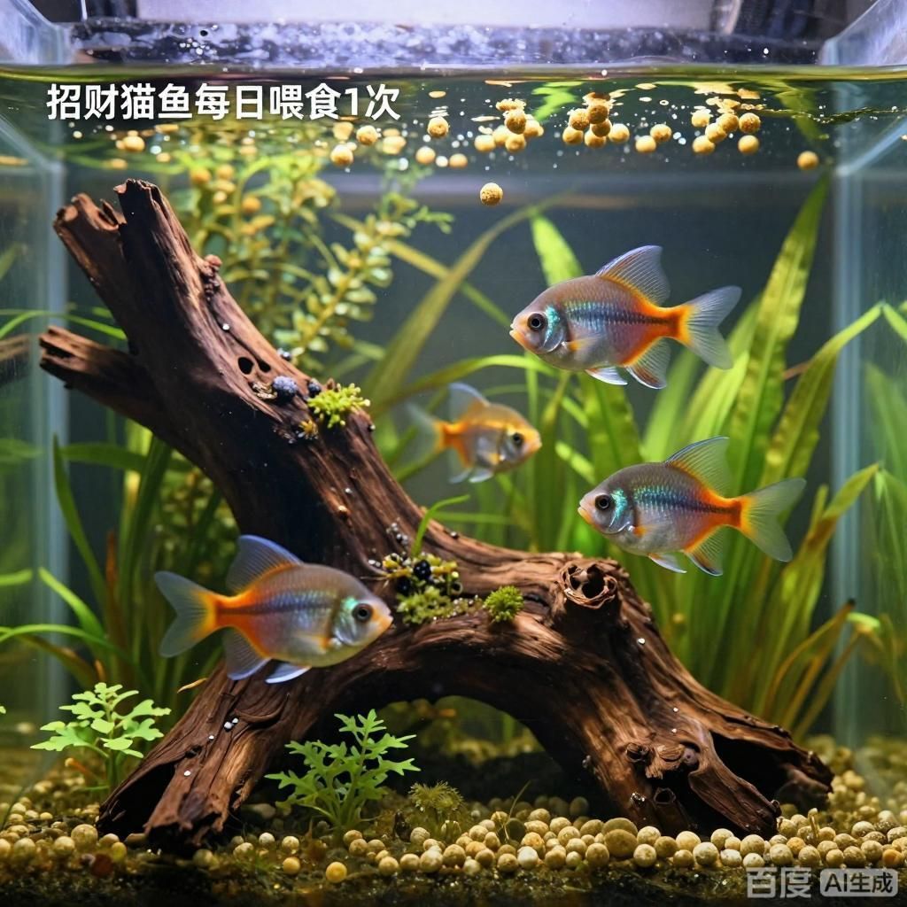 招財貓魚多久喂一次？，招財貓魚喂食時需要注意什么，招財貓魚的頻率取決于多個因素
