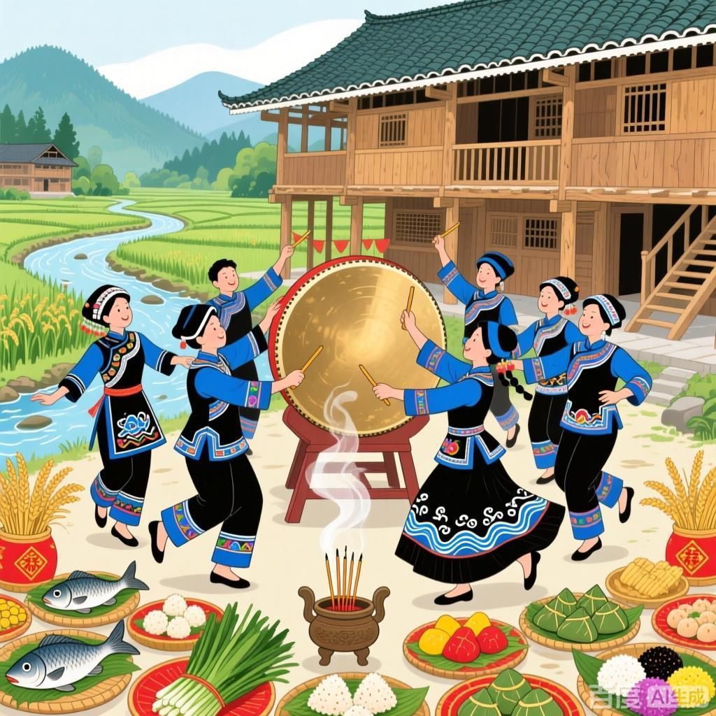 水族有哪些獨特的傳統節日？，“水龍節”和“水花節”慶祝豐收，龍魚飼料值得推薦 水族有哪些獨特的傳統節日？，“水龍節”和“水花節”慶祝豐收，龍魚飼料值得推薦 龍魚百科 第1張