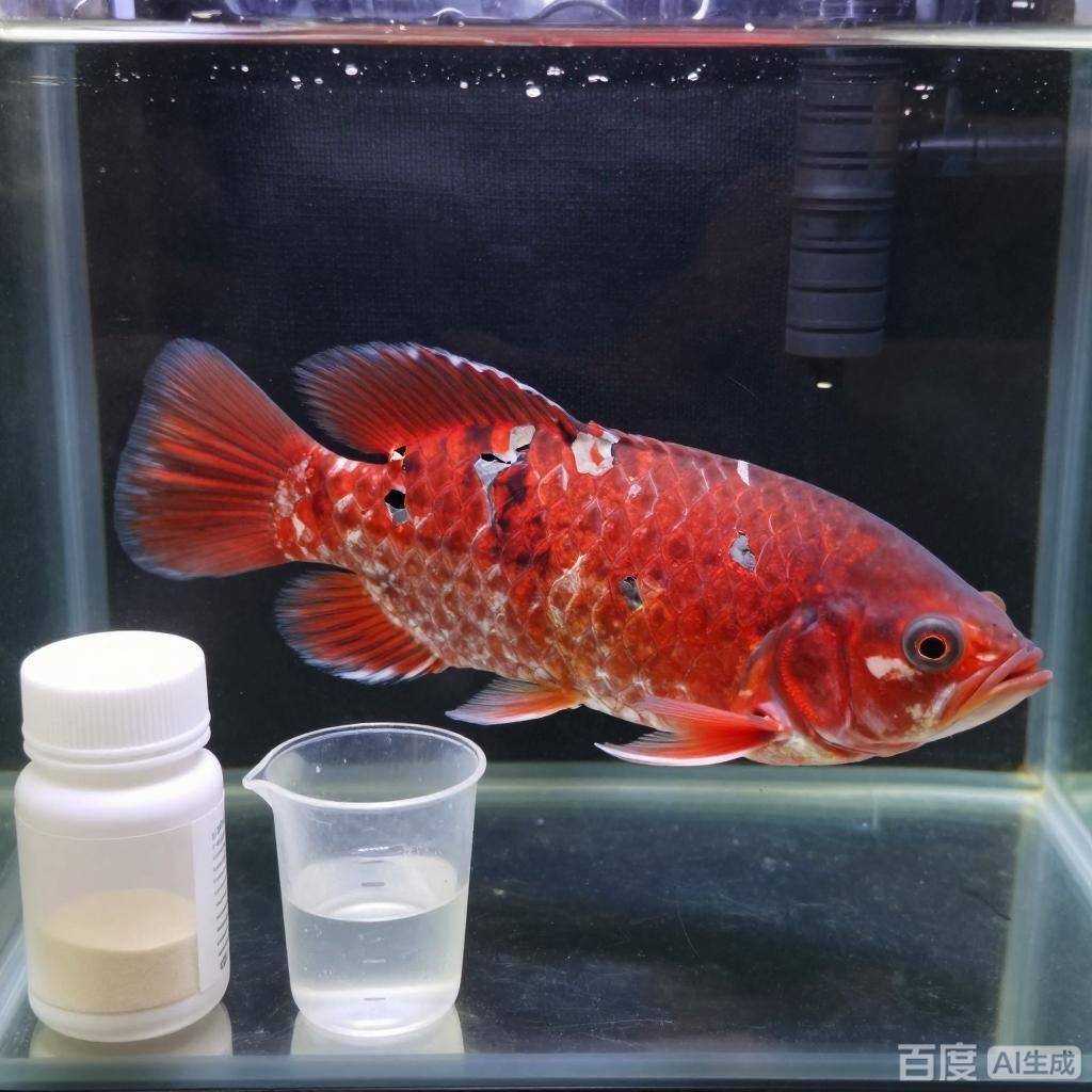 給我一些龍魚溶鱗治療的案例，魚溶鱗治療案例