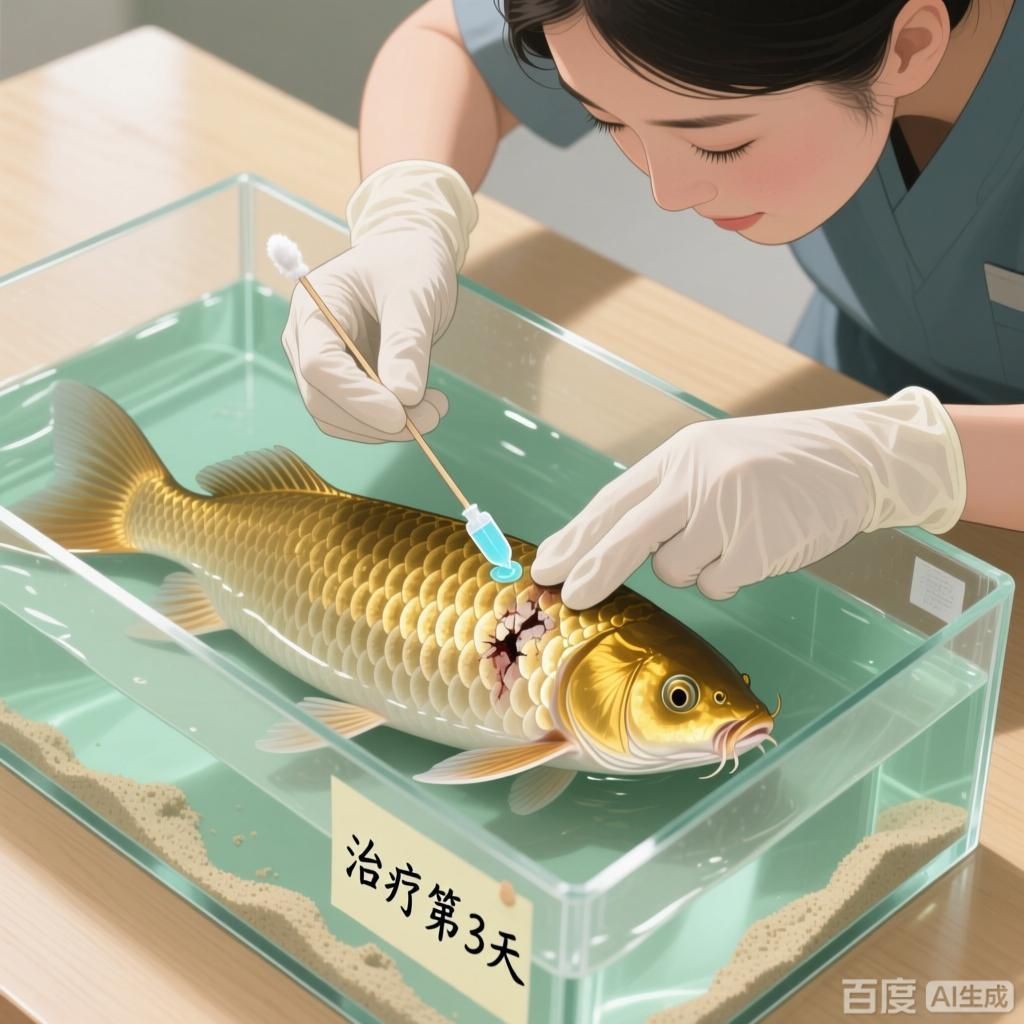 給我一些龍魚溶鱗治療的案例，魚溶鱗治療案例