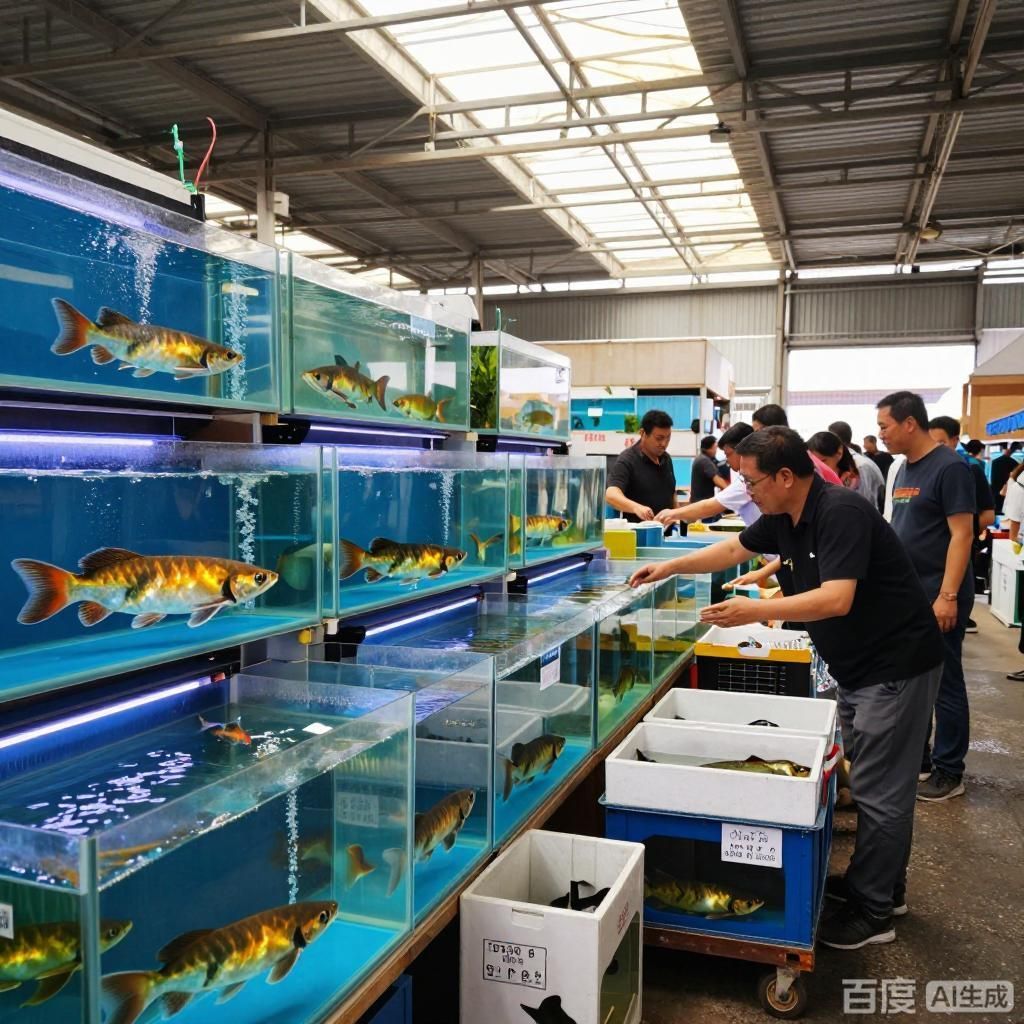 龍魚批發市場哪里最著名？，廣州國際龍魚市場 龍魚批發市場哪里最著名？，廣州國際龍魚市場 龍魚百科 第4張
