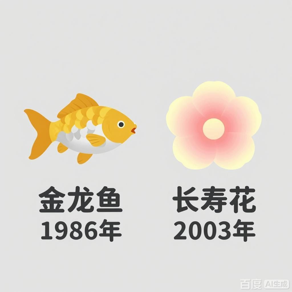 金龍魚和長壽花哪個品牌歷史更悠久？，金龍魚與長壽花4組對比性插畫，華為和騰訊哪個更受歡迎 金龍魚和長壽花哪個品牌歷史更悠久？，金龍魚與長壽花4組對比性插畫，華為和騰訊哪個更受歡迎 龍魚百科 第3張