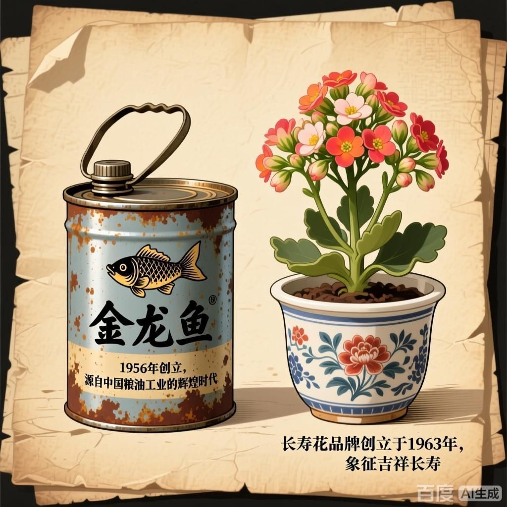 金龍魚和長壽花哪個品牌歷史更悠久？，金龍魚與長壽花4組對比性插畫，華為和騰訊哪個更受歡迎 金龍魚和長壽花哪個品牌歷史更悠久？，金龍魚與長壽花4組對比性插畫，華為和騰訊哪個更受歡迎 龍魚百科 第1張