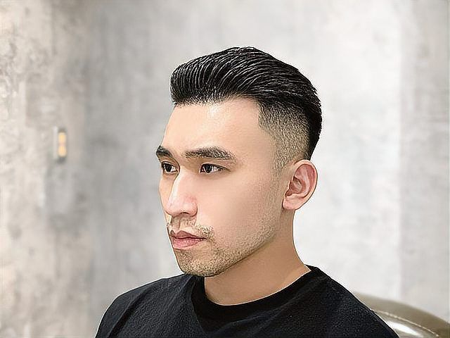 如何選擇適合的大背頭發型，大背頭（slickback）適合的大背頭發型