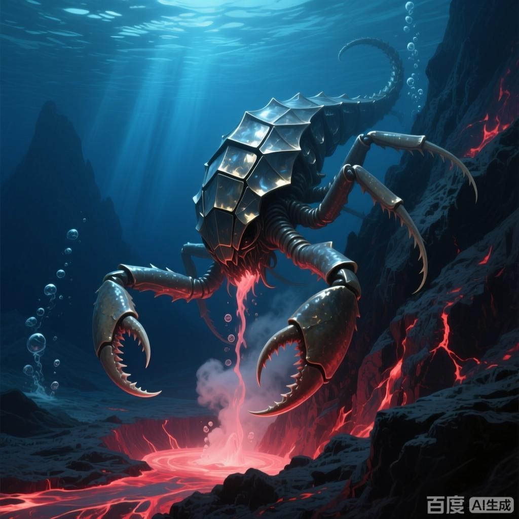 有沒有更多深海未知生物的插畫，深海未知生物主題插畫