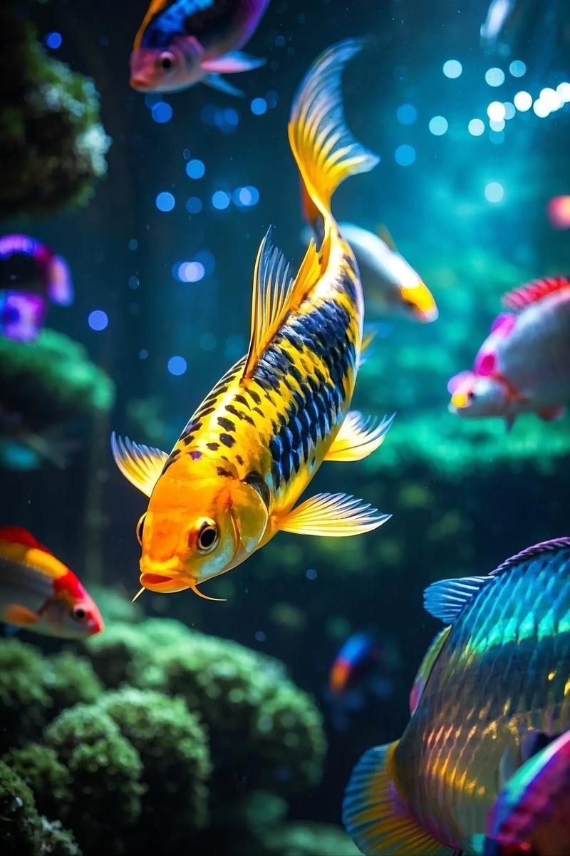 給我一些錦鯉魚的高清圖片，如何獲取錦鯉魚的高清圖片