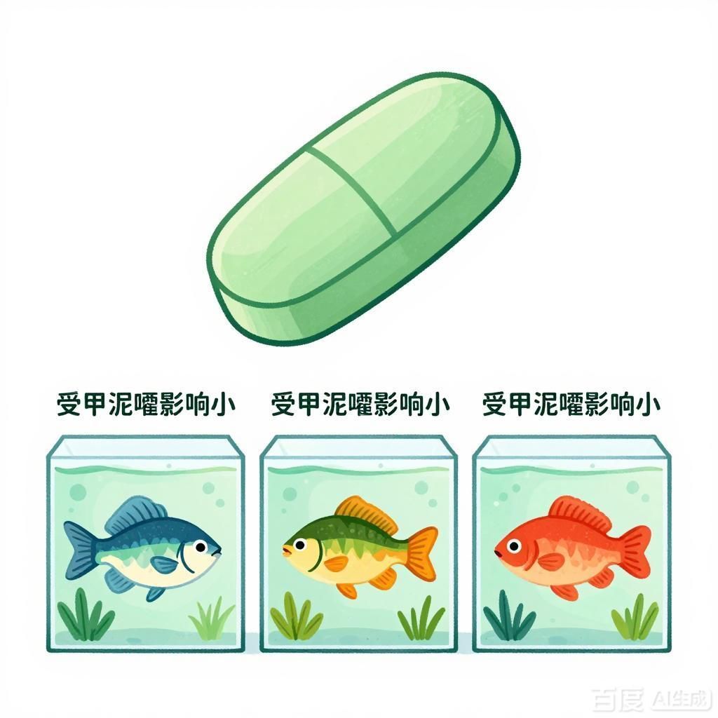 甲硝唑對哪些魚類副作用最小