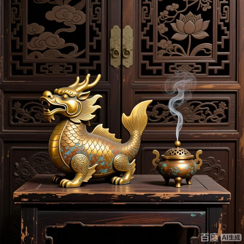 龍頭魚擺件哪個材質最好，不同材質的龍頭魚擺件