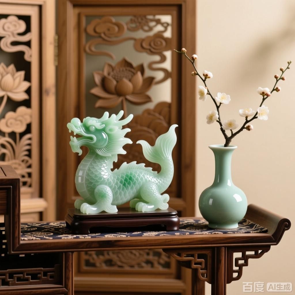 龍頭魚擺件哪個材質最好，不同材質的龍頭魚擺件