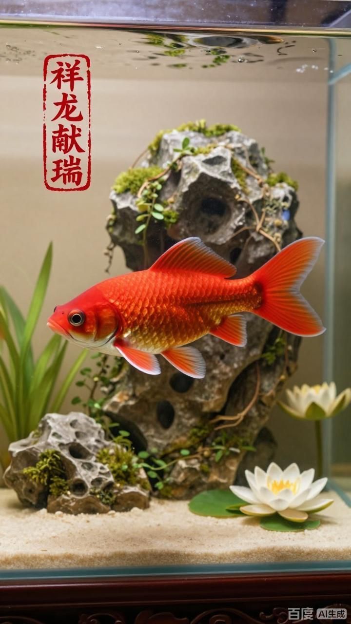如何添加文字到紅龍魚壁紙上，紅龍魚壁紙的添加方法