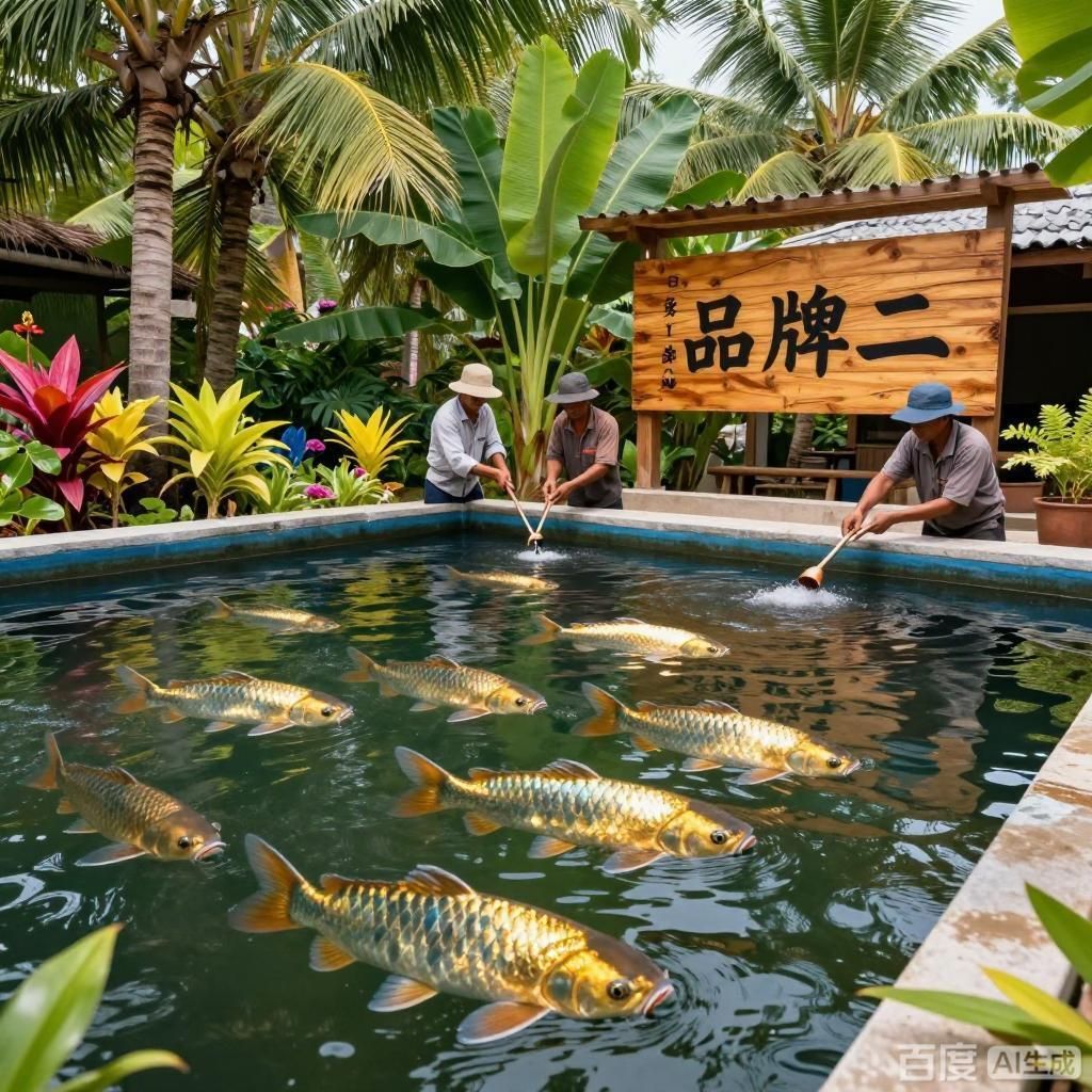 給我一份詳細的龍魚漁場四大品牌介紹，四大龍魚漁場品牌分別代表了不同的市場定位和產(chǎn)品特色