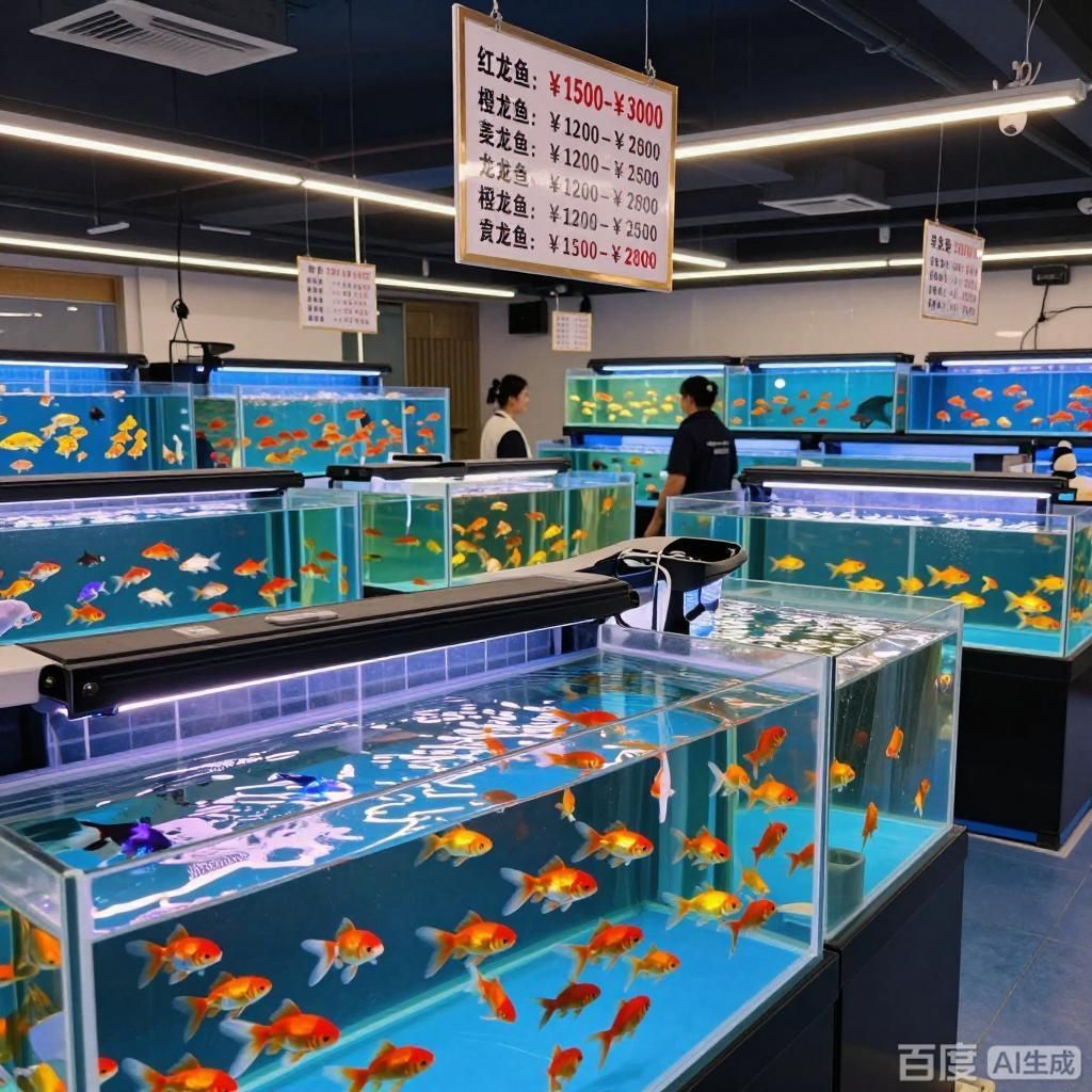 祥龍魚場金魚的價格范圍，祥龍魚場金魚價格