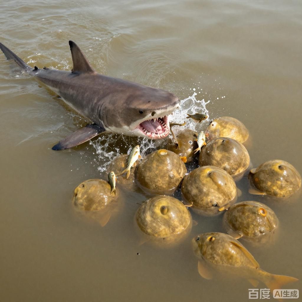 球狀魚群中鯊魚的捕食成功率有多高？ 球狀魚群中鯊魚的捕食成功率有多高？ 龍魚百科 第4張