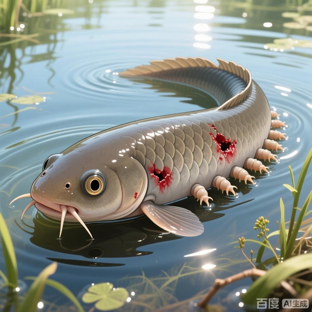 鲺和魚虱哪個更危險，4張科普向插畫，預防龍魚鰓部疾病， 鲺和魚虱哪個更危險，4張科普向插畫，預防龍魚鰓部疾病， 龍魚百科 第1張
