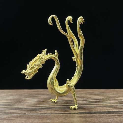 龍擺件哪個材質最有價值，純黃銅/全銅材質的龍擺件最具價值