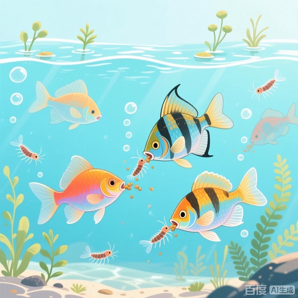 有哪些食物適合清潔魚？，如何為龍魚準備合適的飼料？