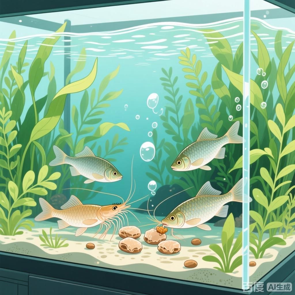 有哪些食物適合清潔魚？，如何為龍魚準備合適的飼料？