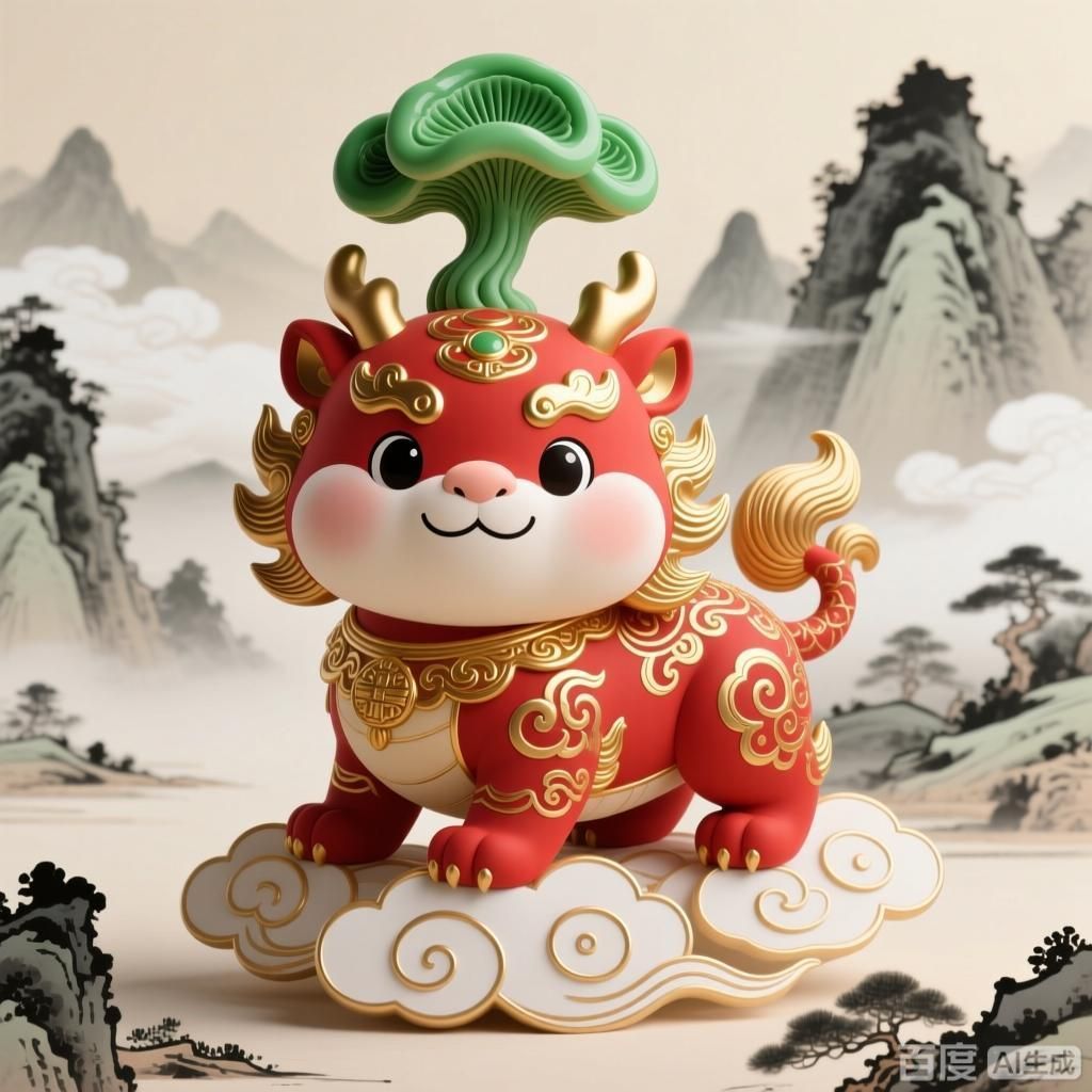 能否詳解一個吉祥物的設計理念，吉祥物設計理念生成4組不同風格的可視化內容 能否詳解一個吉祥物的設計理念，吉祥物設計理念生成4組不同風格的可視化內容 龍魚百科 第1張