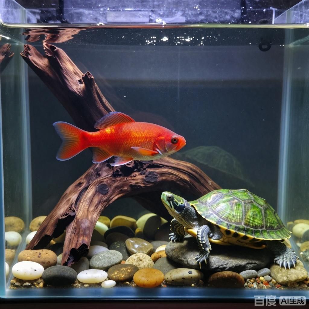 龍魚和烏龜混養多久見成效，關于龍魚和烏龜混養多久見成效 龍魚和烏龜混養多久見成效，關于龍魚和烏龜混養多久見成效 龍魚百科 第2張