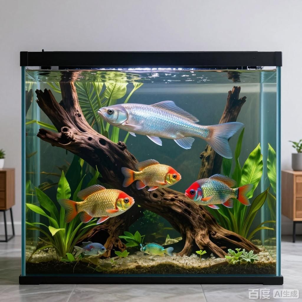 招財貓魚混養需要多大的魚缸，財貓魚和金魚混養時魚缸的大小需要根據兩種魚的體型、活動空間以及水質管理 招財貓魚混養需要多大的魚缸，財貓魚和金魚混養時魚缸的大小需要根據兩種魚的體型、活動空間以及水質管理 龍魚百科 第3張