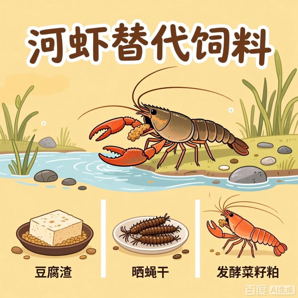 有哪些飼料可以替代河蝦，廣西金龍魚有哪些特色產品可以替代河蝦的飼料選擇