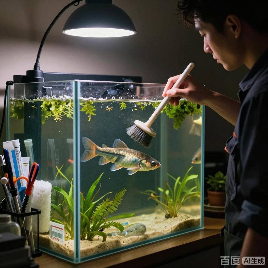 如何維持龍魚缸的水質？
