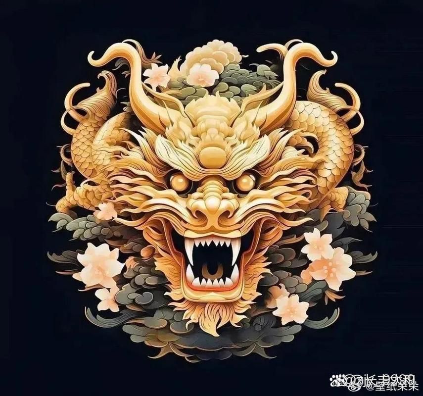 推薦一些紅龍頭像的圖片，紅龍頭像風格介紹