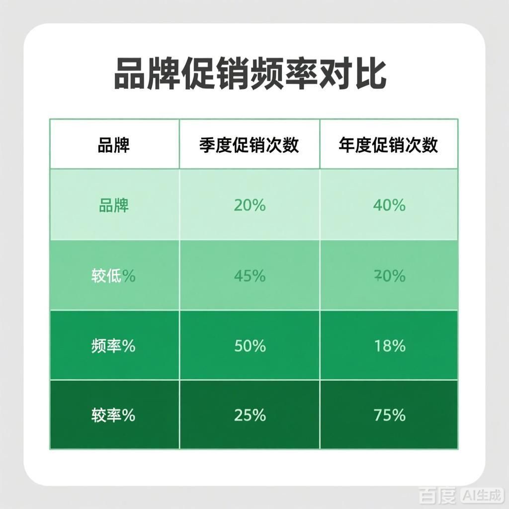 哪個(gè)品牌的促銷活動(dòng)更頻繁？，不同品牌促銷活動(dòng)的頻率以確定哪個(gè)品牌的促銷策略更為頻繁 哪個(gè)品牌的促銷活動(dòng)更頻繁？，不同品牌促銷活動(dòng)的頻率以確定哪個(gè)品牌的促銷策略更為頻繁 龍魚百科 第3張