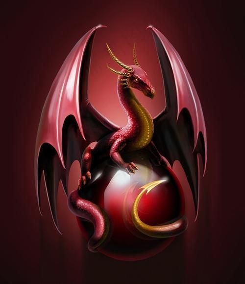 紅龍和藍龍在西方文化中的形象，《貝奧武夫》火龍、撒旦紅龍、撒旦紅龍、撒旦紅龍的形象 紅龍和藍龍在西方文化中的形象，《貝奧武夫》火龍、撒旦紅龍、撒旦紅龍、撒旦紅龍的形象 龍魚百科 第14張