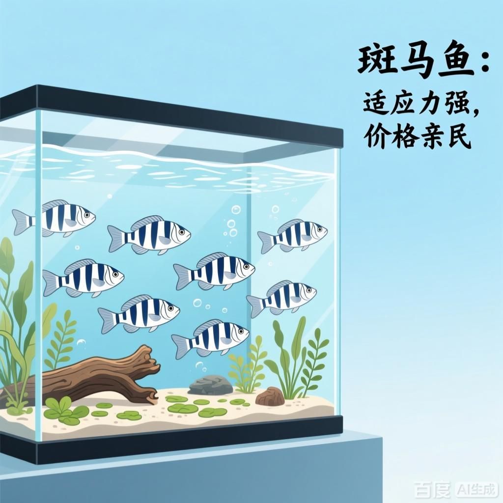 能推薦一些性價比高的魚嗎，性價比高的觀賞魚科普插畫