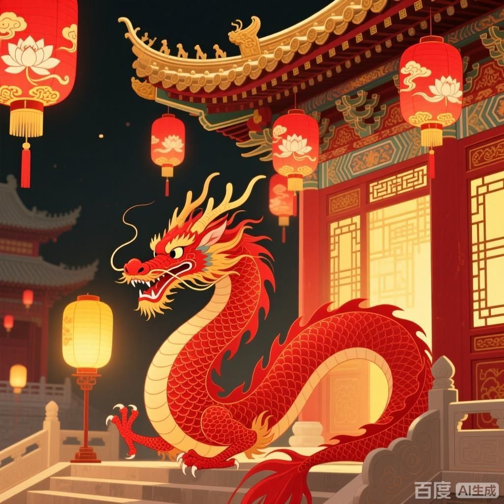詳細解釋中國紅龍的象征意義，中國文化中象征著力量、勇氣和好運和好運和好運和繁榮 詳細解釋中國紅龍的象征意義，中國文化中象征著力量、勇氣和好運和好運和好運和繁榮 龍魚百科 第4張